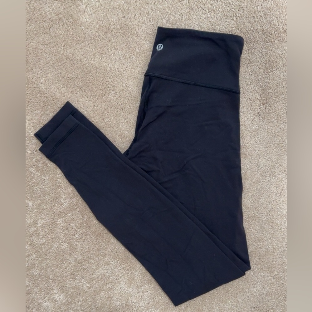 Lululemon Wonder Under Black Leggings